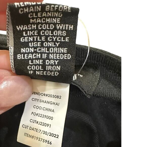 NWT Hot Topic Tiered Lace Chain Mini Skirt SZ Large Steampunk Gothic Whimsigoth - Picture 11 of 12